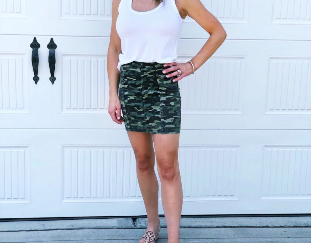 Camo Mini Skirt Buy now